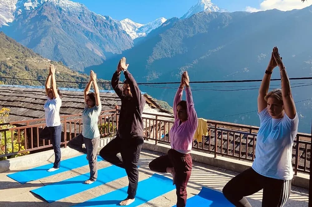 Jógový pobyt s turistikou na 7 dní · Pokhara, Nepál