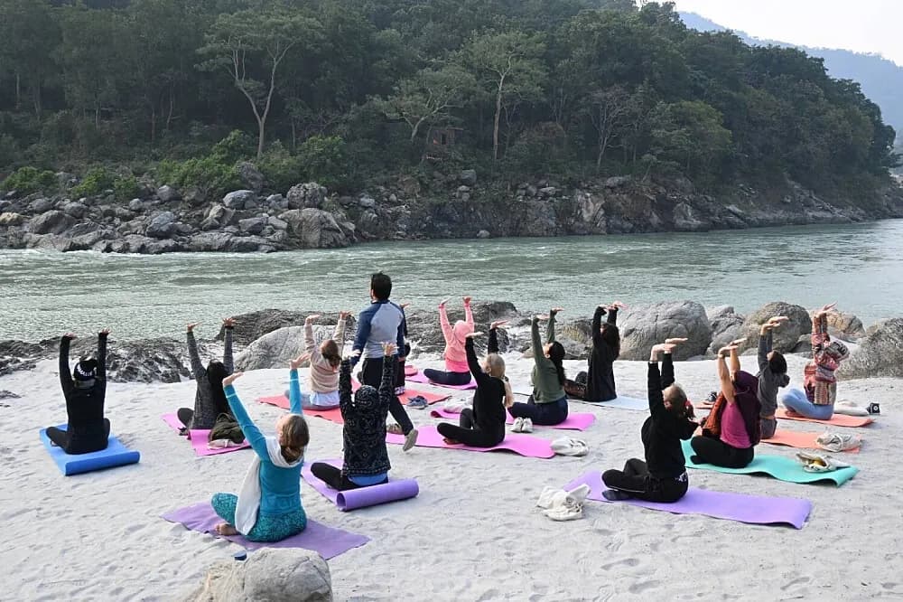 Kurz učitelů jógy na 24 dní · Rishikesh, Indie