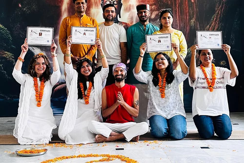 Kurz učitelů jógy na 24 dní · Rishikesh, Indie
