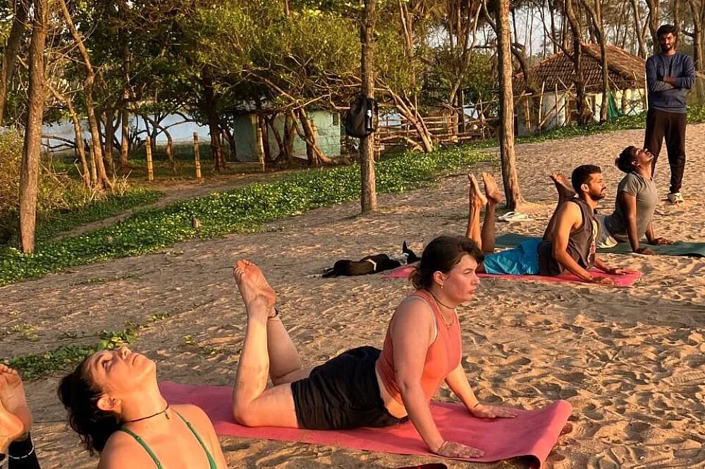 Kurz učitelů jógy na 24 dní · Varkala, Indie