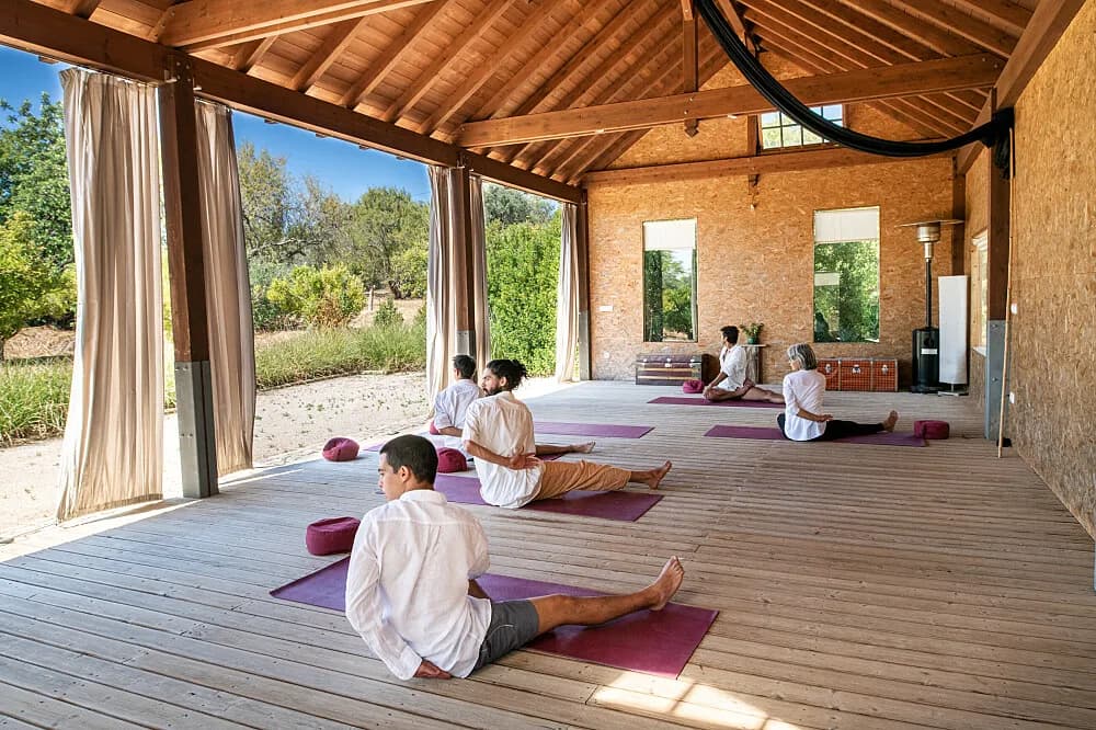 Jógový pobyt s pilates na 6 dní · Santo Estevão, Portugalsko