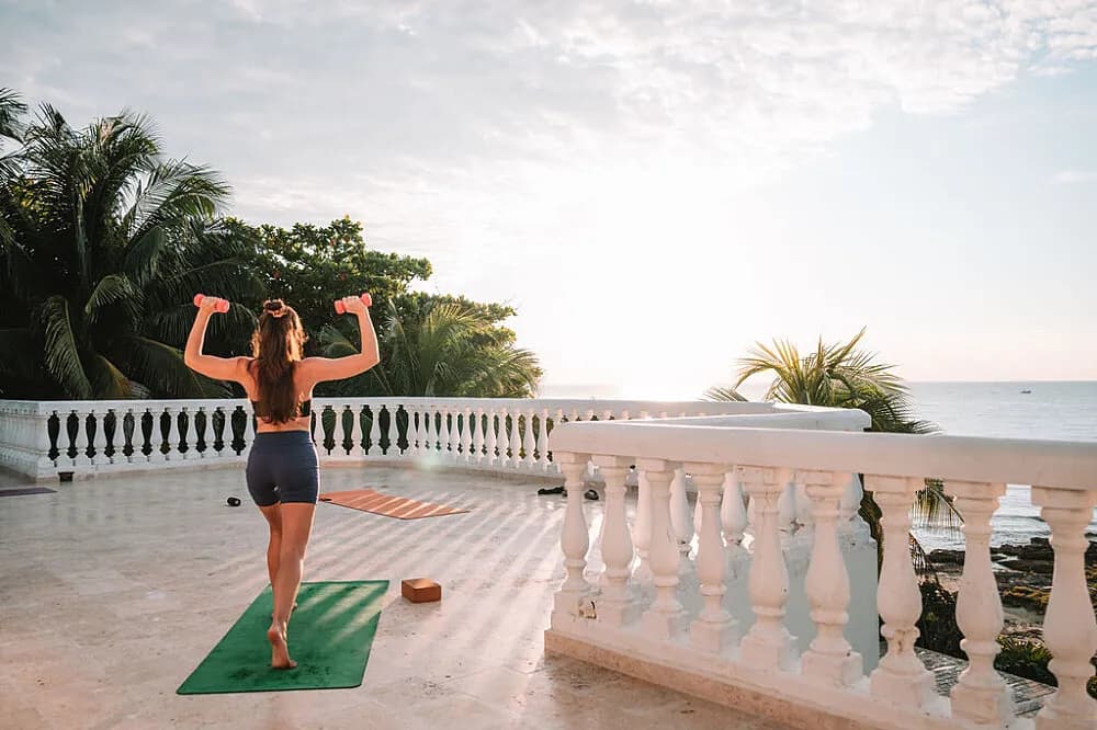 Jógový pobyt s pilates na 7 dní · Tulum, Mexiko