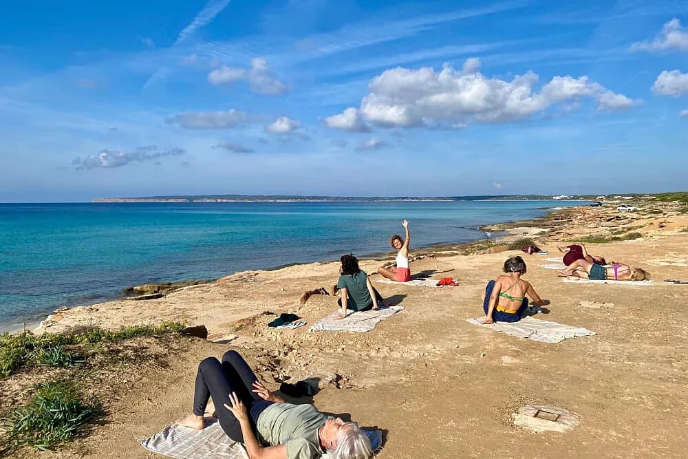 Jógový pobyt na 6 dní · Formentera, Španělsko