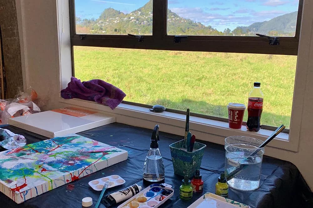 Jógový pobyt s uměním na 4 dny · Tairua, Nový Zéland