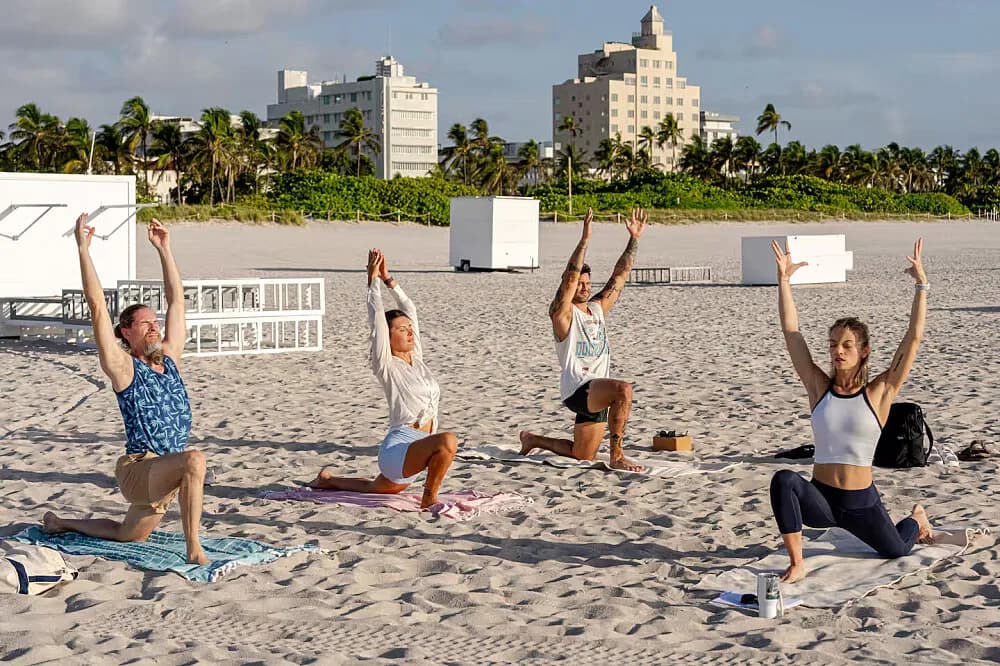 Jógový pobyt na 5 dní · Miami Beach, USA