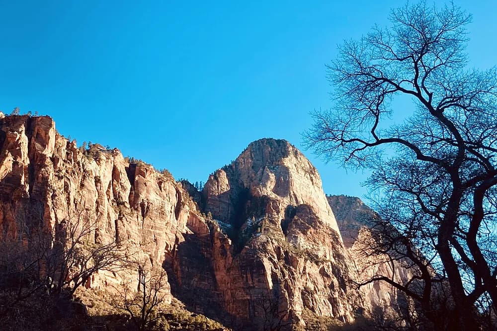 Jógový pobyt na 4 dny · Zion National Park, USA