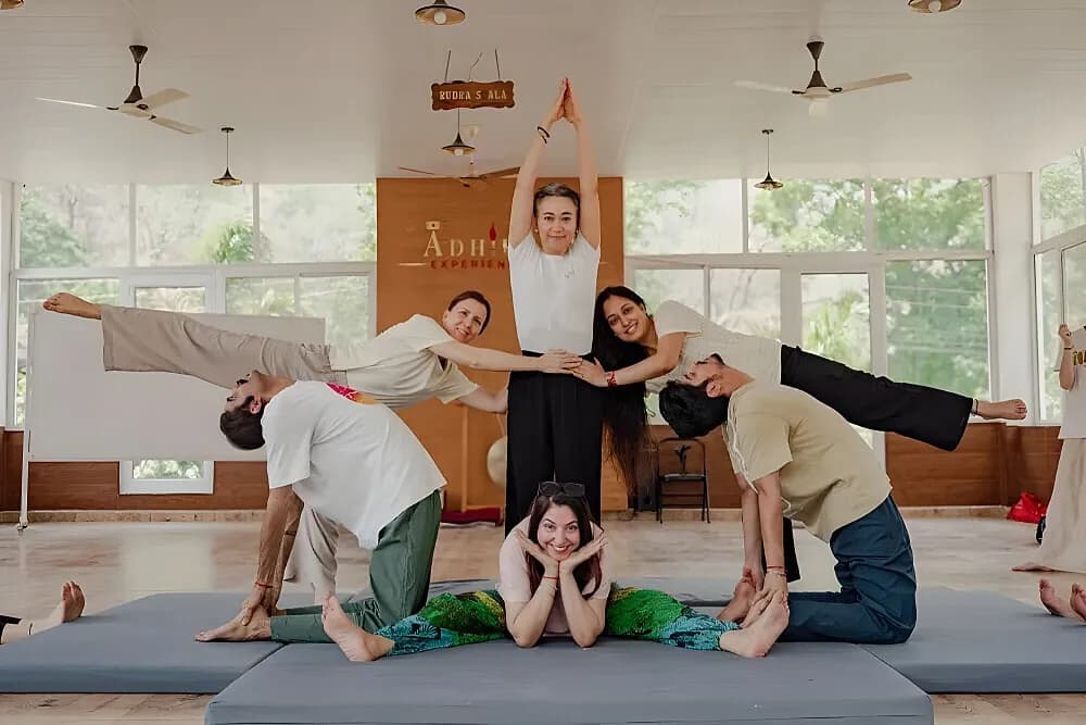 Kurz učitelů jógy – jin jóga na 12 dní · Rishikesh, Indie