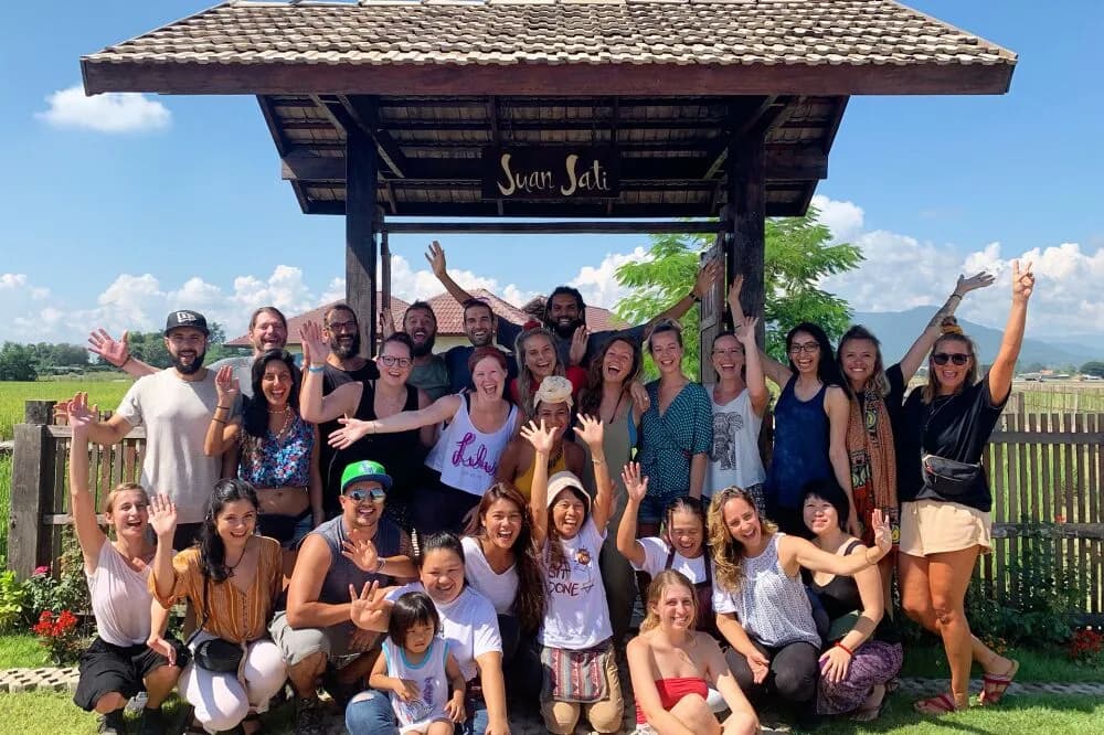 Kurz učitelů jógy na 27 dní · Chiang Mai, Thajsko