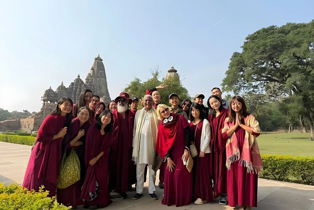 Jógový pobyt s tantrou na 8 dní · Khajuraho, Indie