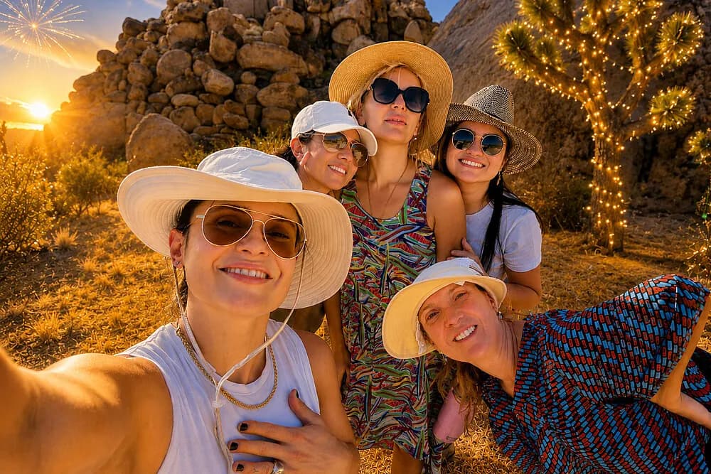 Wellness pobyt pro ženy na 3 dny · Joshua Tree, USA