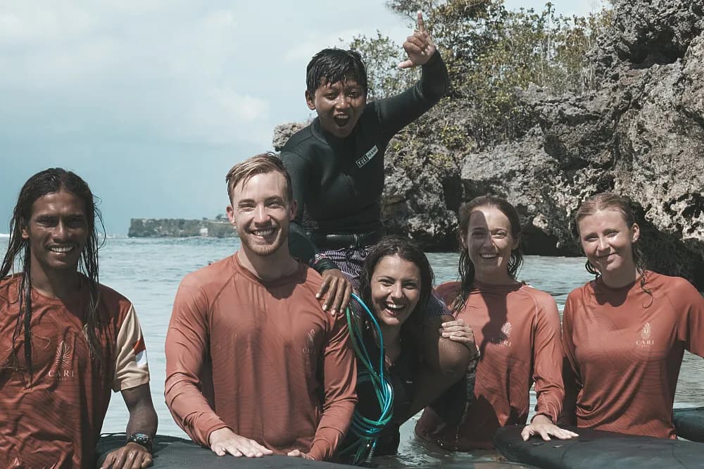 Wellness pobyt se surfováním na 7 dní · Uluwatu, Indonésie