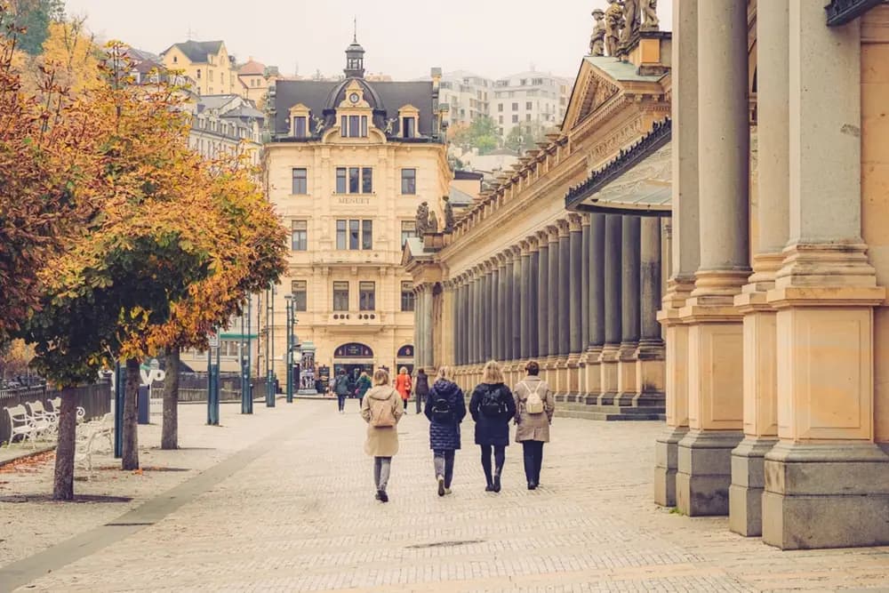 Ilustrační foto: Mlýnská kolonáda, Karlovy Vary