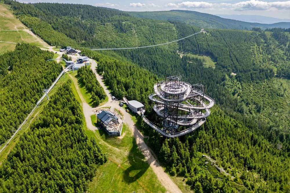 Ilustrační foto: Sky Bridge a Stezka v oblacích, Králický Sněžník